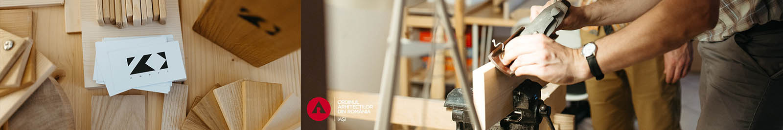 mostre de lemn finisat, demonstrație de rindeluit lemn